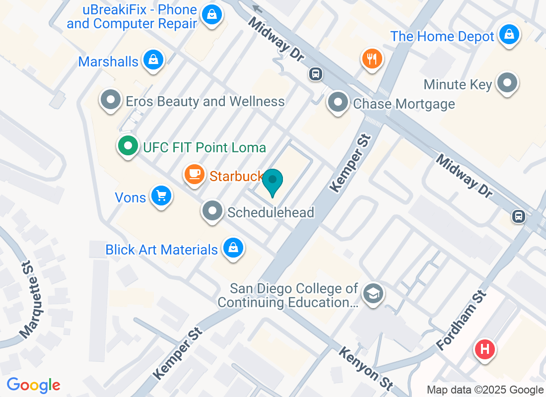 3625 Midway Dr, San Diego, CA 92110, USA