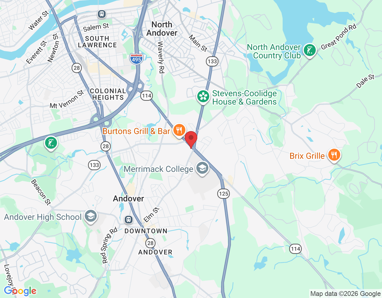 451 Andover St, North Andover, MA 01845, USA