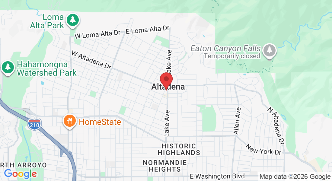 2525 Lake Ave ste 8, Altadena, CA 91001, USA