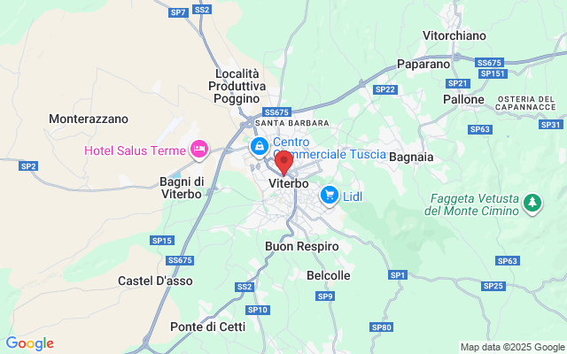 Piazza della Rocca, 31, 01100 Viterbo VT, Italia