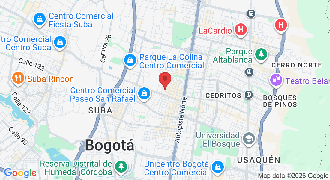 Cra. 53 #141-69, Suba, Bogotá, Cundinamarca, Colombia