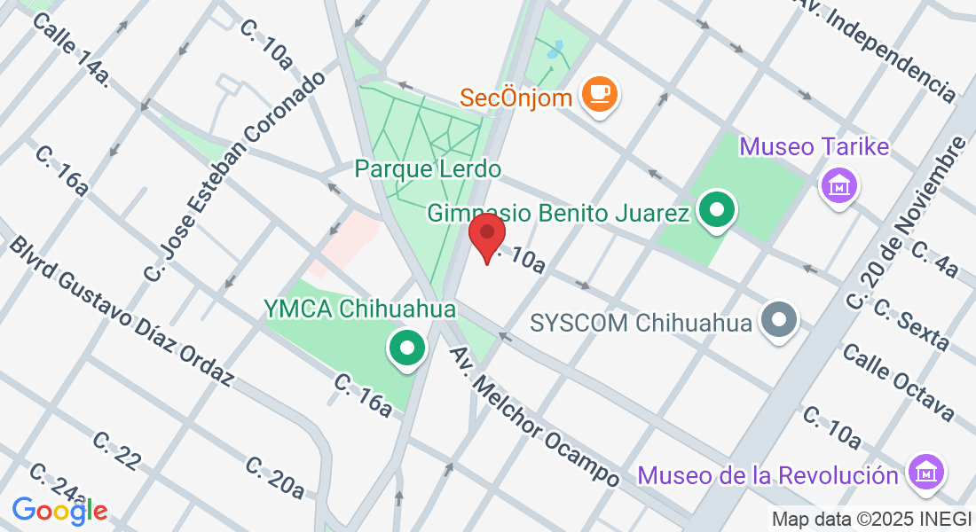 Bolívar 1000, Bolívar, Zona Centro, 31000 Chihuahua, Chih., México