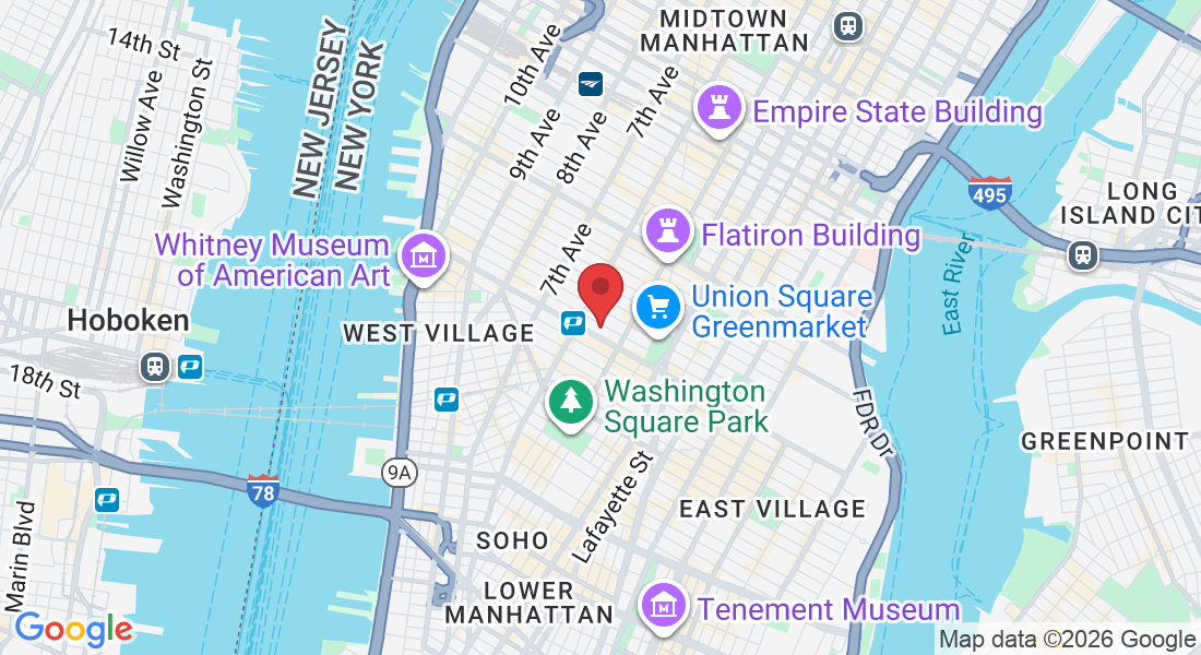 34 W 15th St Ground floor, New York, NY 10011, USA