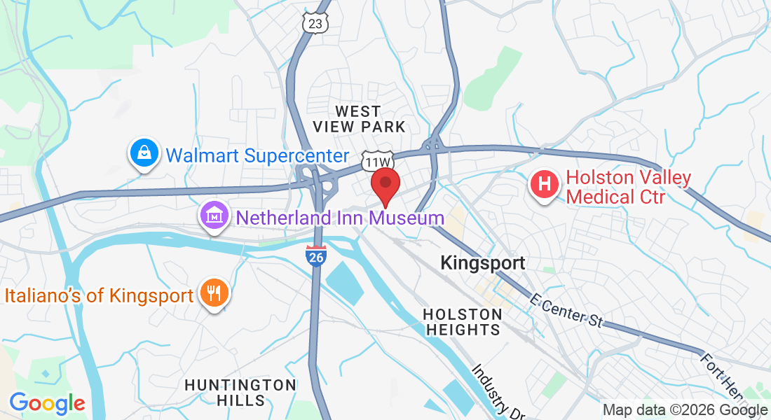 820 W Center St, Kingsport, TN 37660, USA