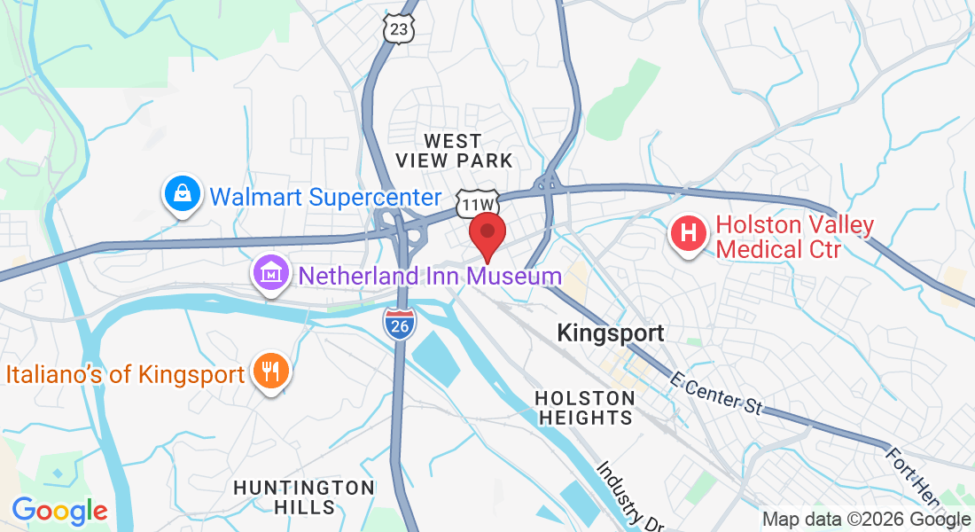 820 W Center St, Kingsport, TN 37660, USA