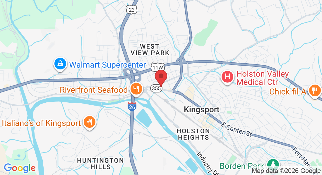 820 W Center St, Kingsport, TN 37660, USA