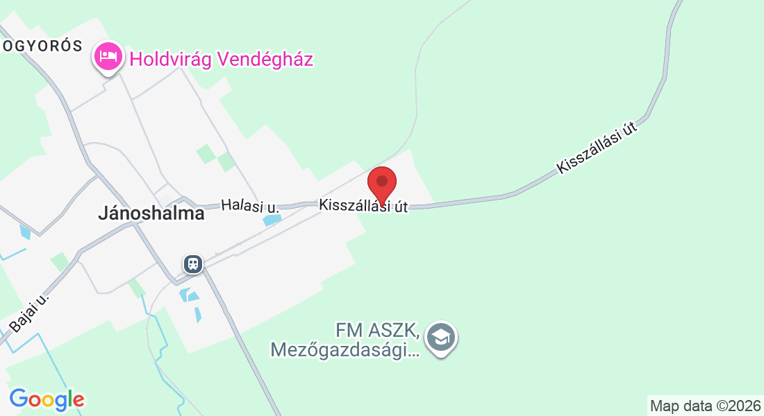 Jánoshalma, Kisszállási út 13, 6440 Magyarország