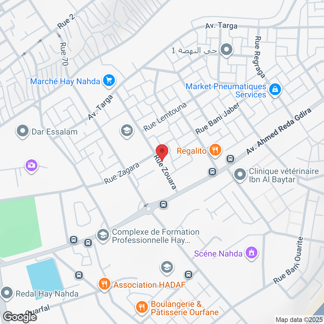 N° 917, Groupe Al Ahd, 1 Rue Zouara, Rabat 10000, Maroc