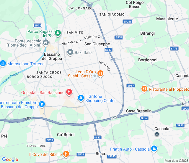 Via Monte Verena, 31, 36022 San Giuseppe VI, Italia