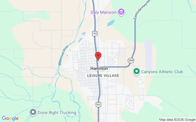 320 N 1st St ste d6, Hamilton, MT 59840, USA