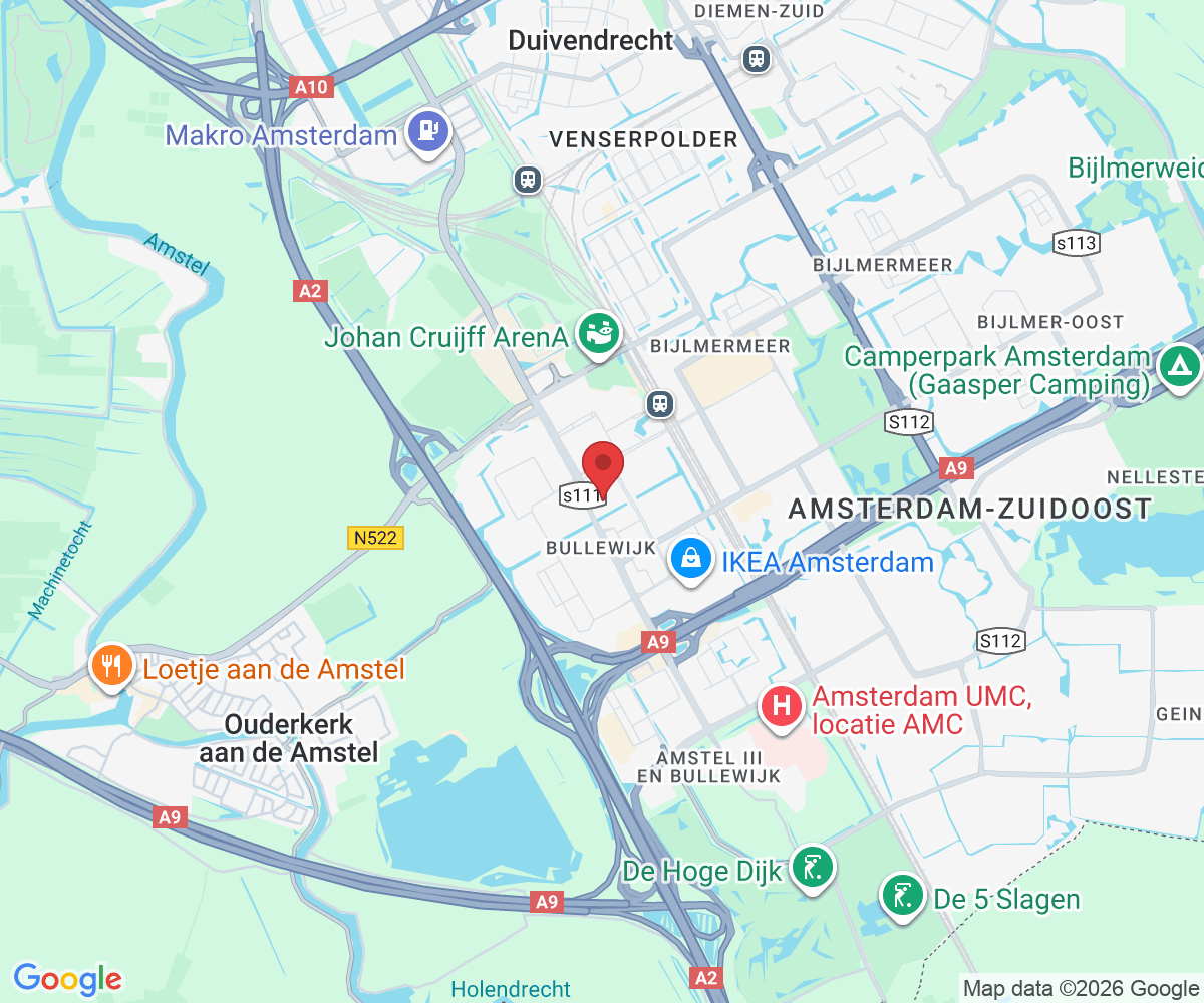 Herikerbergweg 181, 1101 CN Amsterdam, Nederland