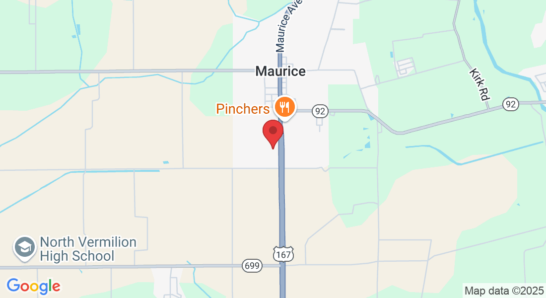 9700 Maurice Ave suite 101, Maurice, LA 70555, USA