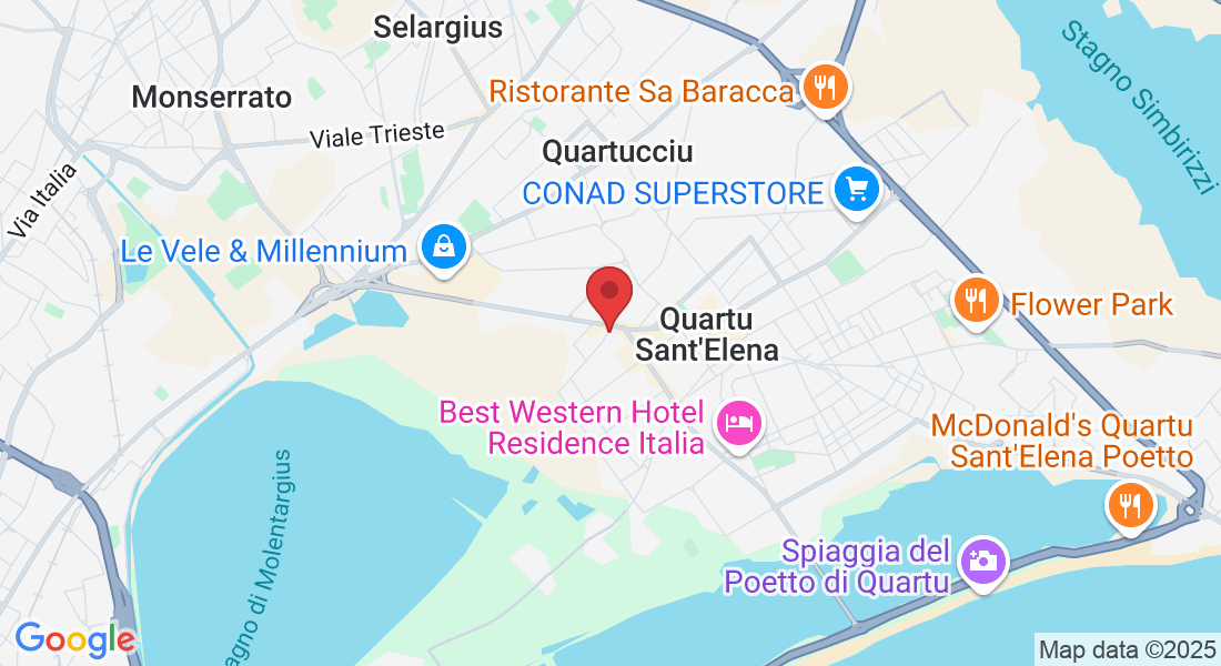 D Quinto piano, Via Filippo Turati, 4, 09045 Quartu Sant'Elena CA, Italia