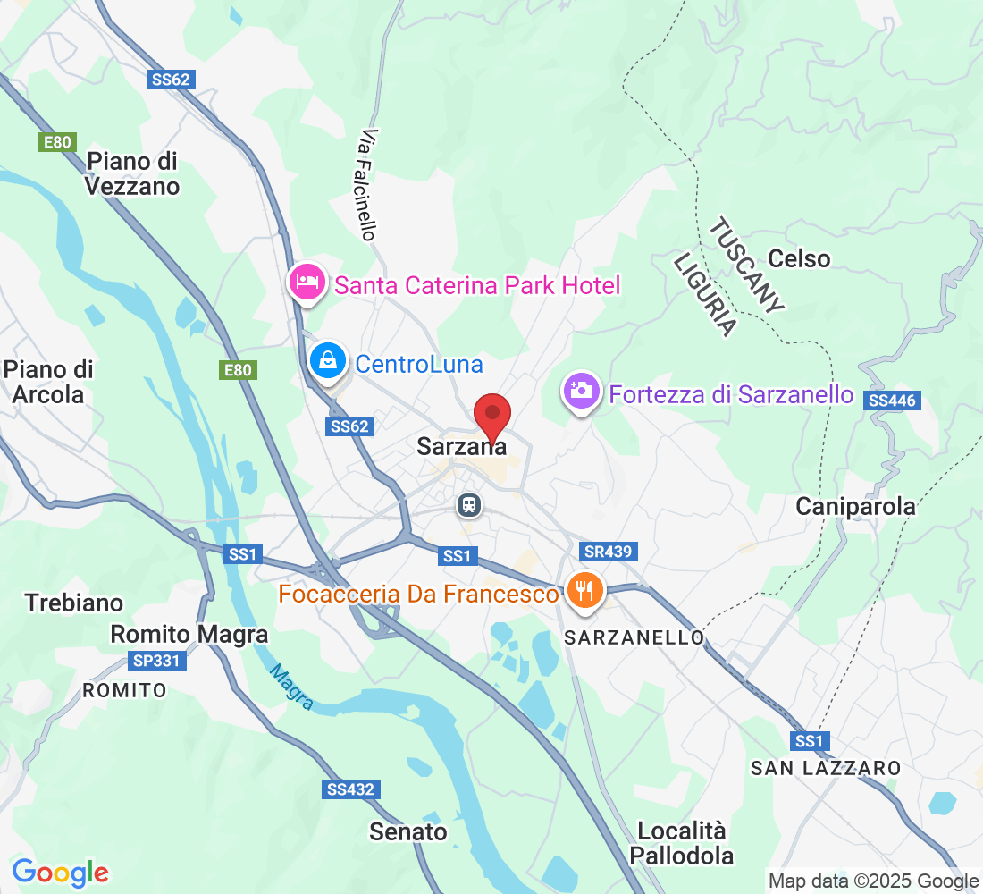 V. Nicolò Mascardi, 73, 19038 Sarzana SP, Italia
