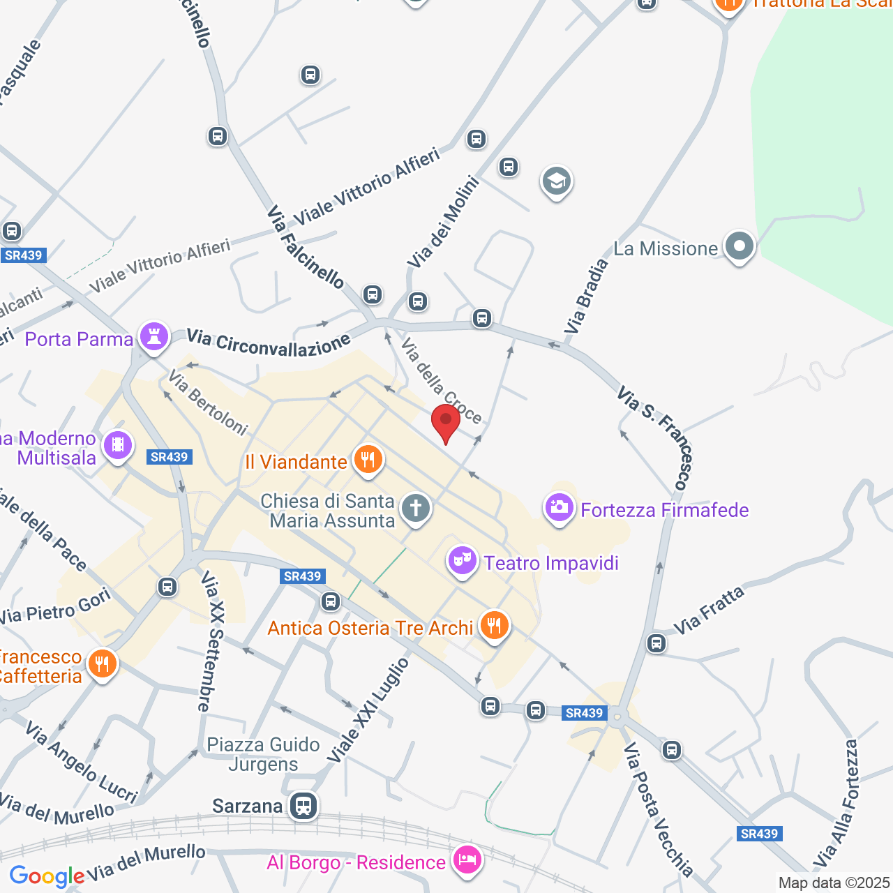 V. Nicolò Mascardi, 73, 19038 Sarzana SP, Italia