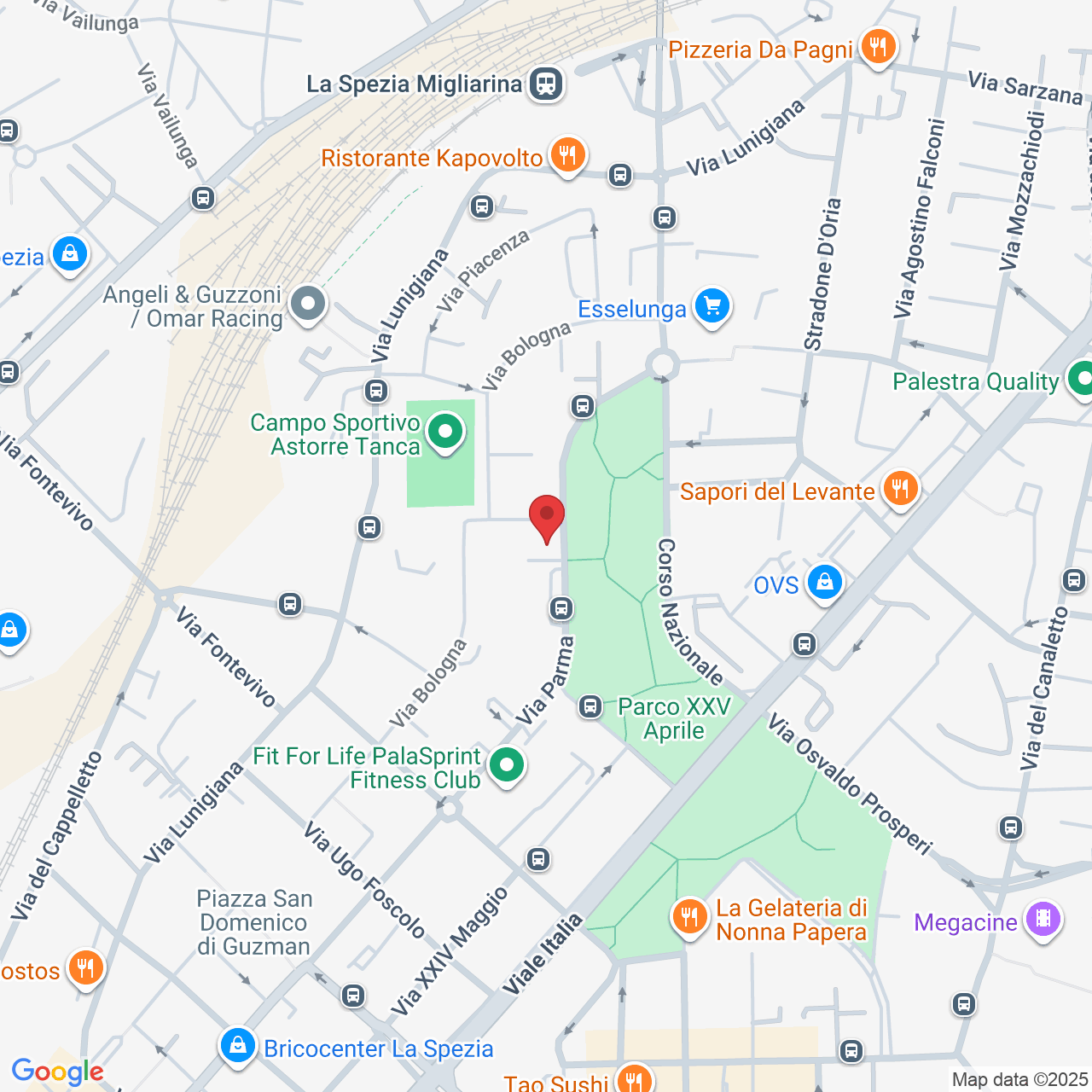 Via Parma, 83, 19125 La Spezia SP, Italia