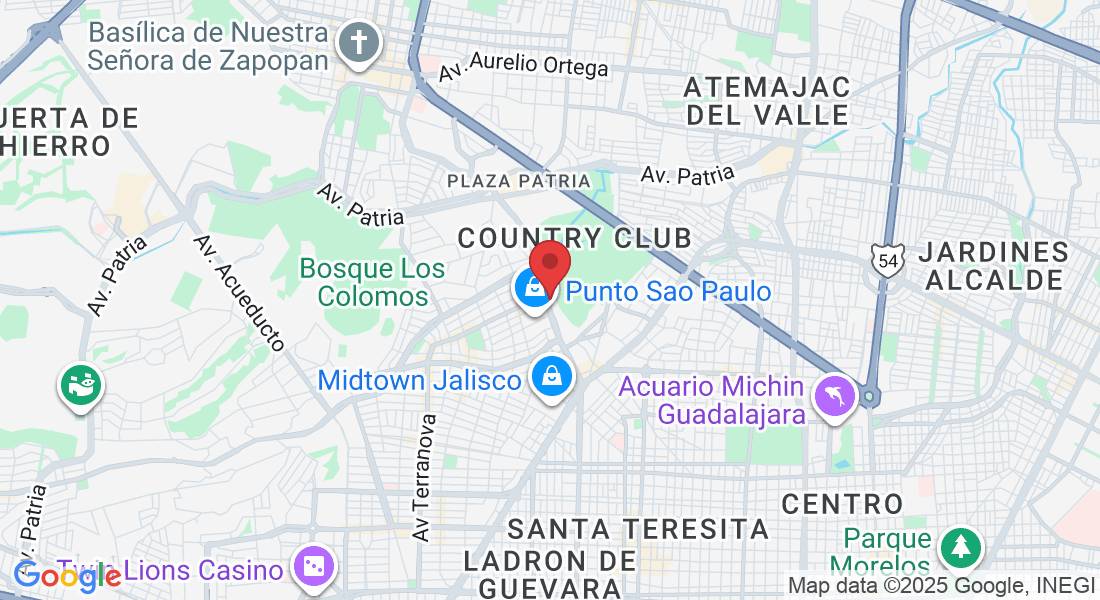 Av. de las Américas 1586, Country Club, 44610 Guadalajara, Jal., Mexico