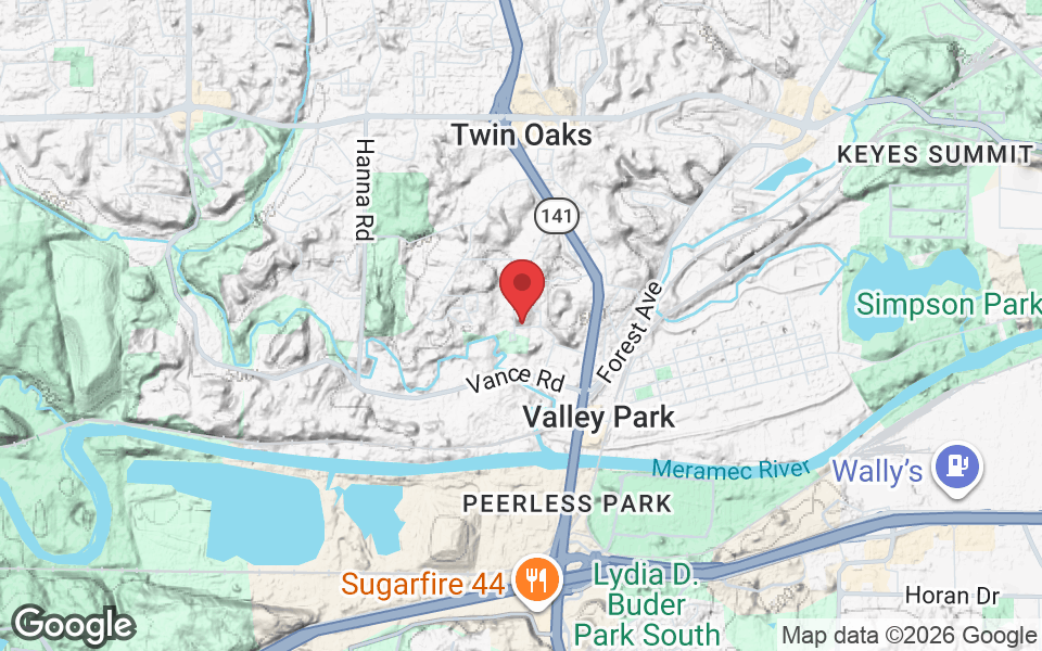 123 Main St, Valley Park, MO 63088, USA