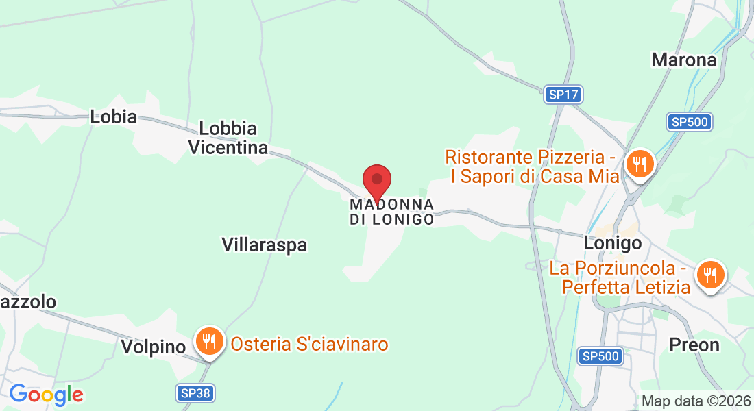 Via Madonna, 147, 36045 Lonigo VI, Italia