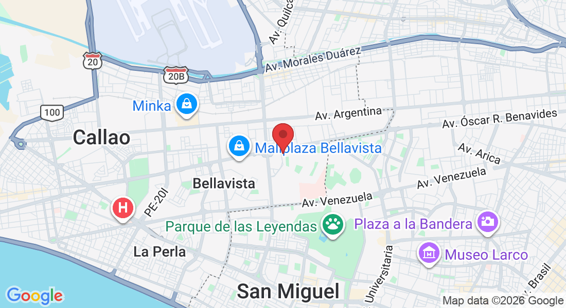 Av. San Jose 209, Bellavista 07006, Perú