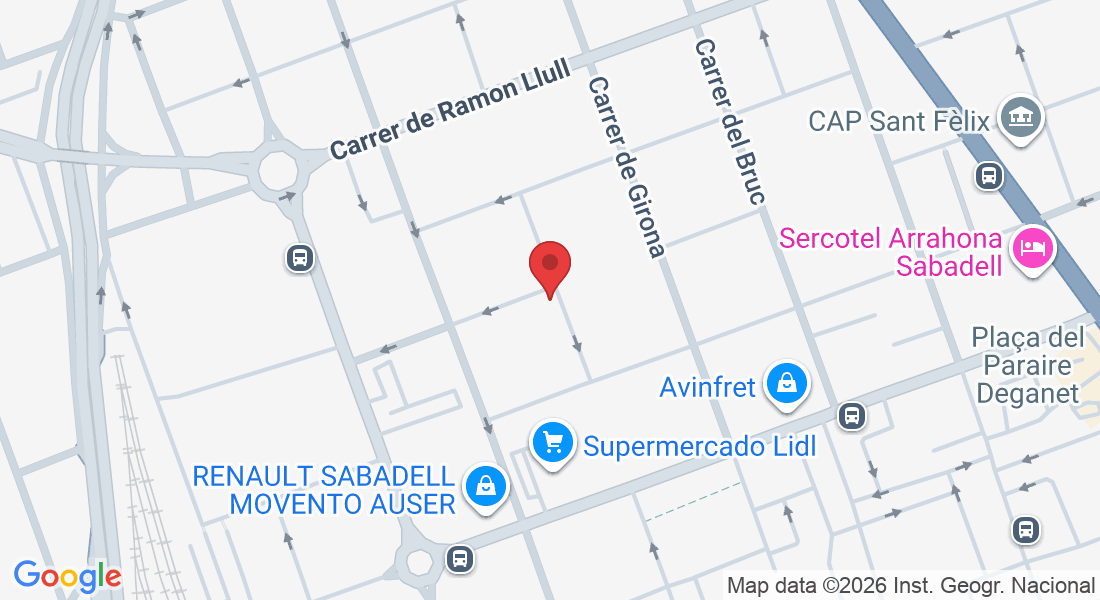 Carrer de l'Abat Otó, 14, 08203 Sabadell, Barcelona, España
