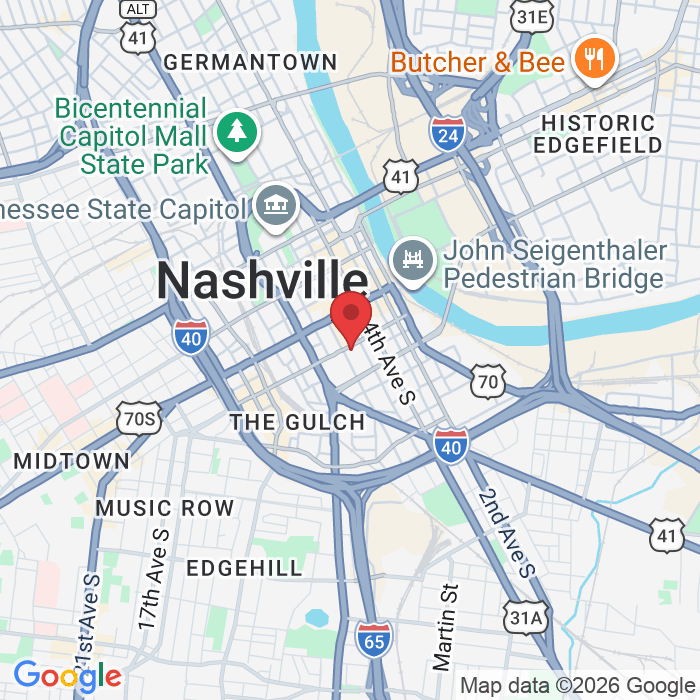 201 Rep. John Lewis Way S, Nashville, TN 37203, USA