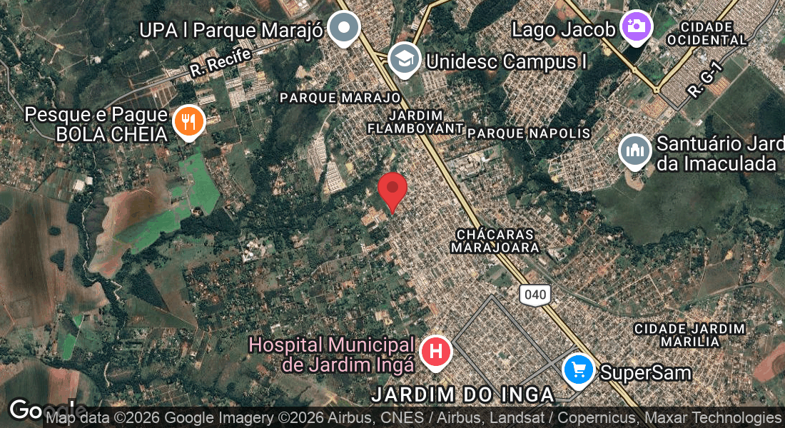 R. Leblom St. Marajoara - Jardim Ingá, Luziânia - GO, Brasil