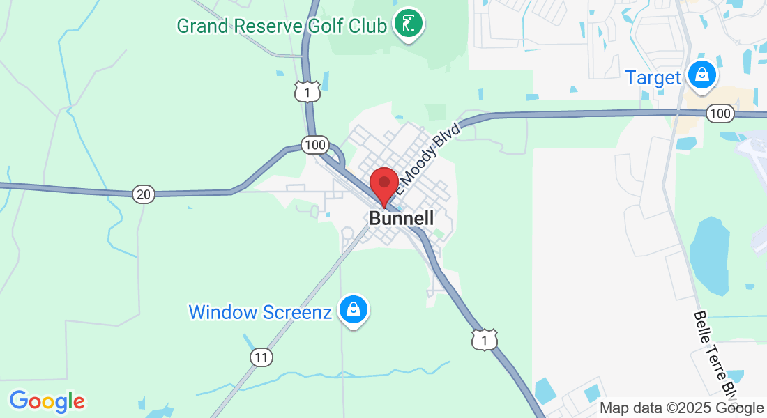 11 E Moody Blvd, Bunnell, FL 32110, USA