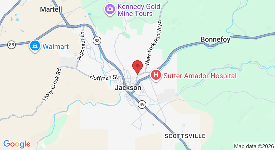 601 Court St ste 106, Jackson, CA 95642, USA