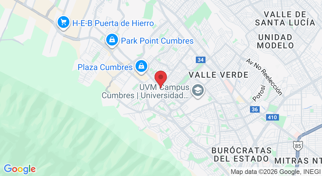 Calle Alejandro de Rodas 3102-5b, Sin Nombre de Col 58, 64610 Monterrey, N.L., México