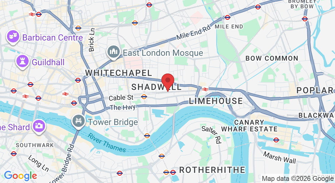 180 Hardinge St, London E1 0DZ, UK