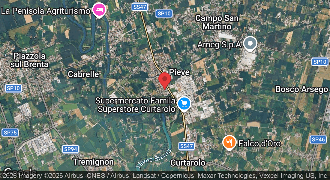 Via Salvo d'Acquisto, 7, 35010 Pieve PD, Italia
