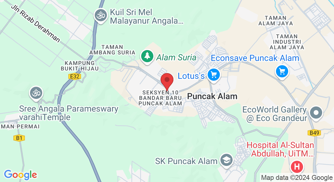 7-1, Jalan Dataran Suria 15/7/1, 42300 Puncak Alam, Selangor, Malaysia