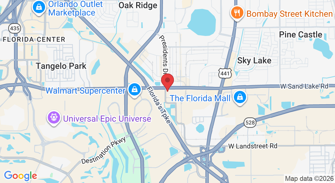 2480 Sand Lake Rd, Orlando, FL 32809, USA