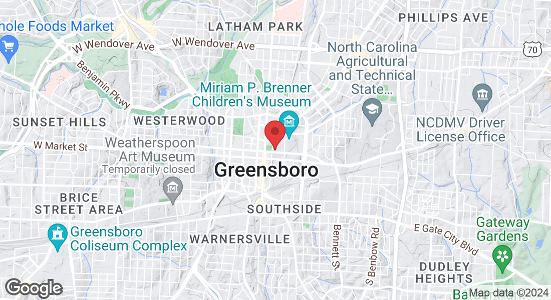 200 N Davie St, Greensboro, NC 27401, USA