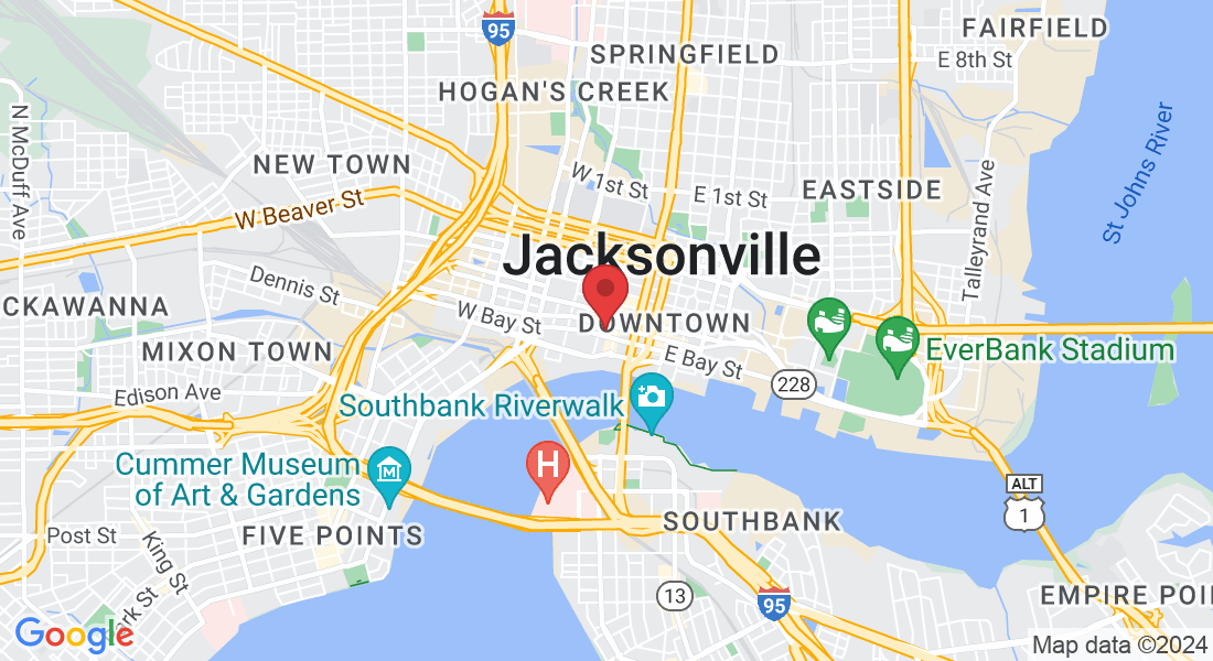 50 N Laura St Suite 2500, Jacksonville, FL 32202, USA
