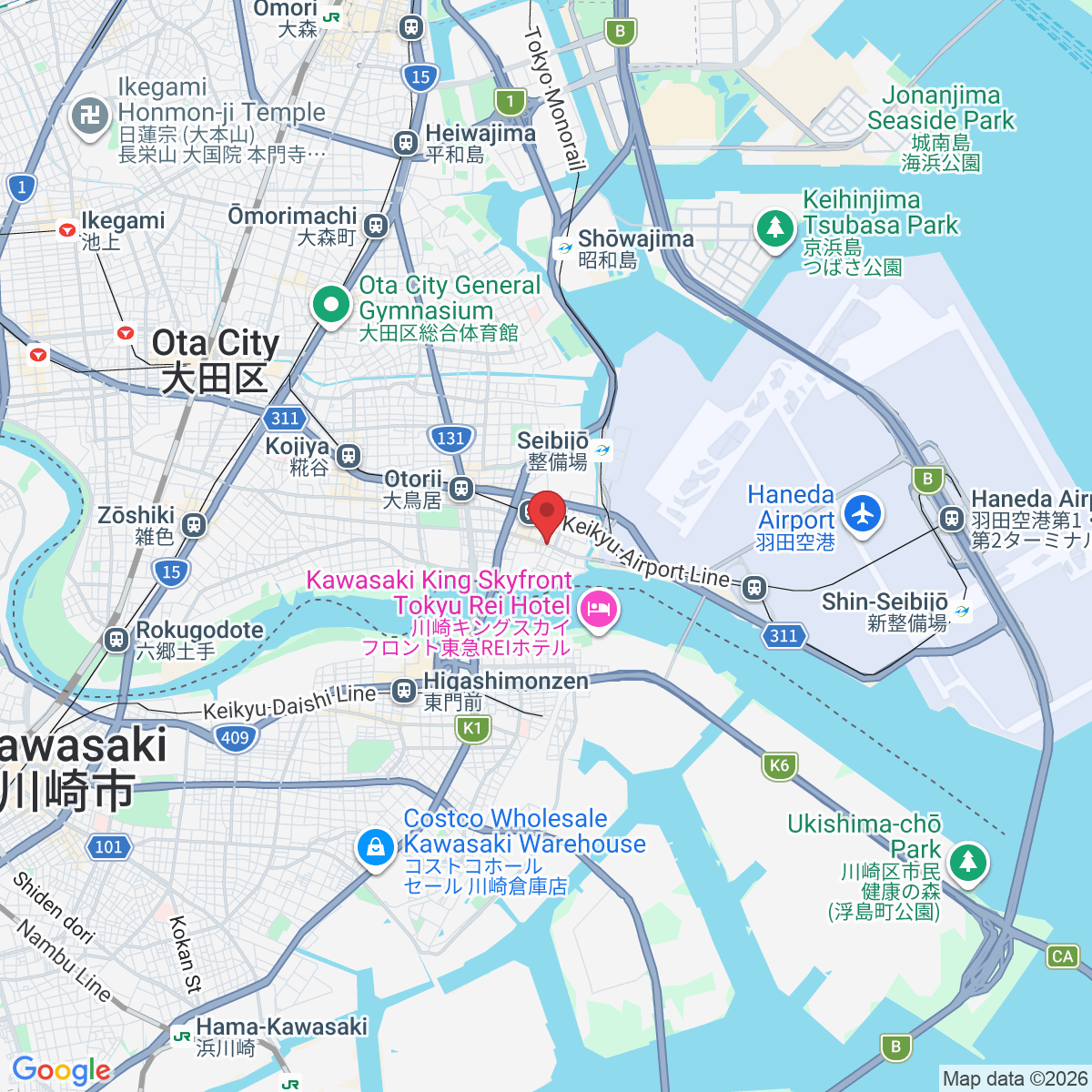 6-chōme-1-7 Haneda, Ota City, Tokyo 144-0043, Japan