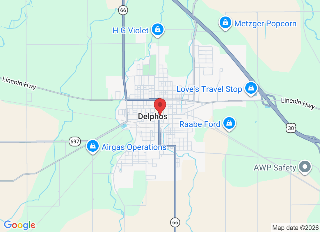 105 E 2nd St, Delphos, OH 45833, USA