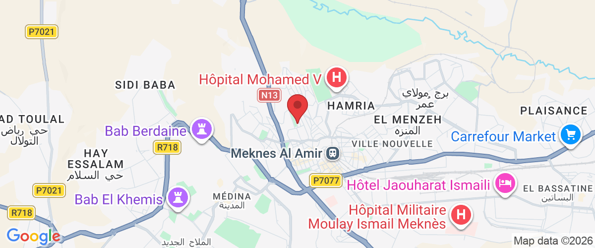 WC3X+H8M, Meknès, Maroc