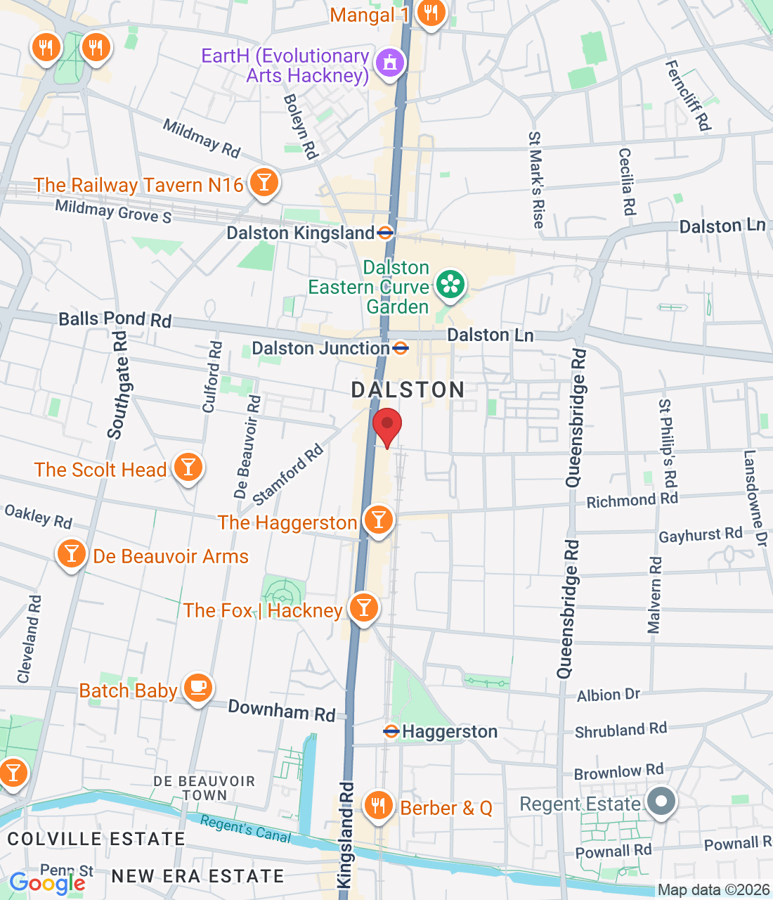 2a Forest Rd, London E8 3BY, UK