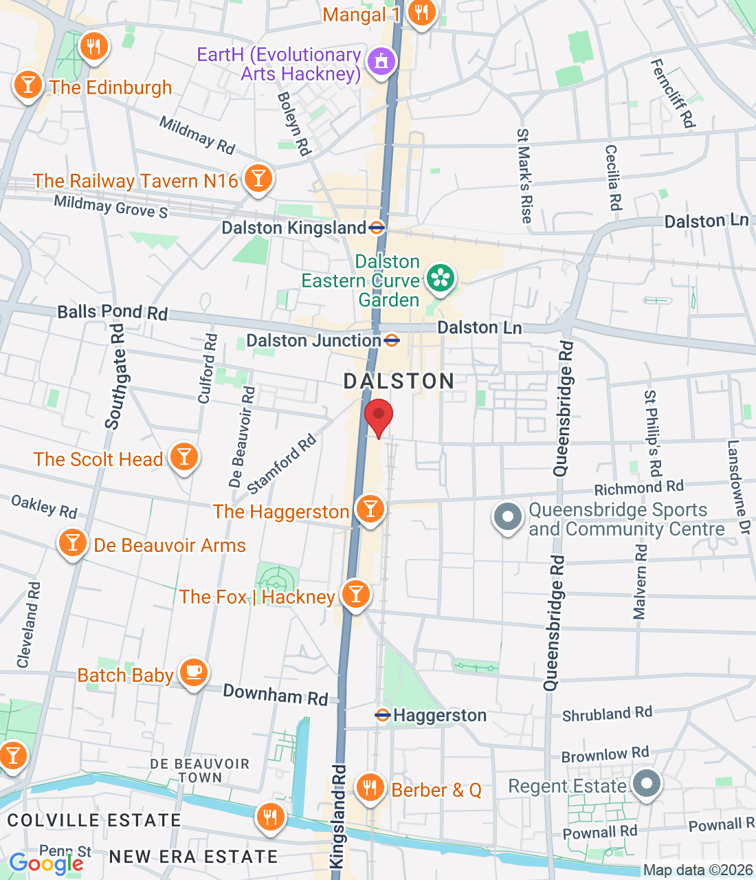 2a Forest Rd, London E8 3BY, UK