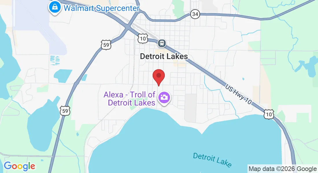 115 Willow St W suite 3, Detroit Lakes, MN 56501, USA