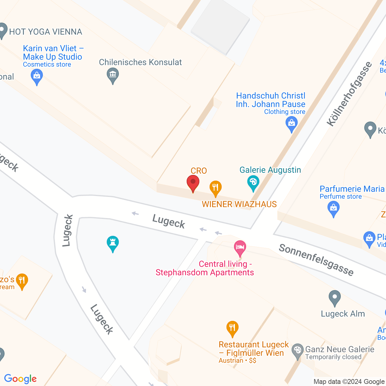 Lugeck 3, 1010 Wien, Austria