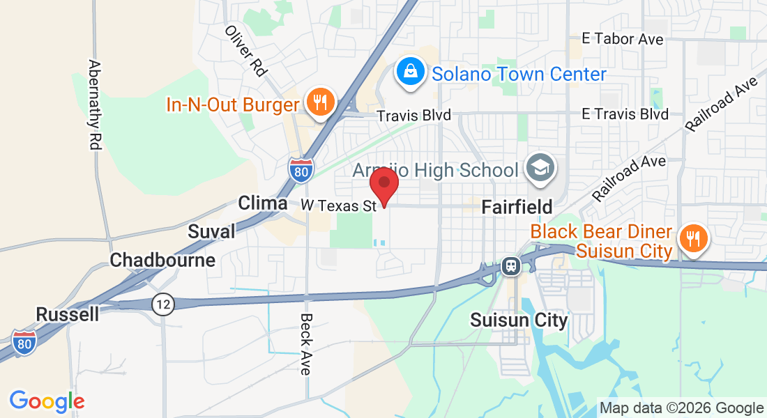 1605 W Texas St, Fairfield, CA 94533, USA
