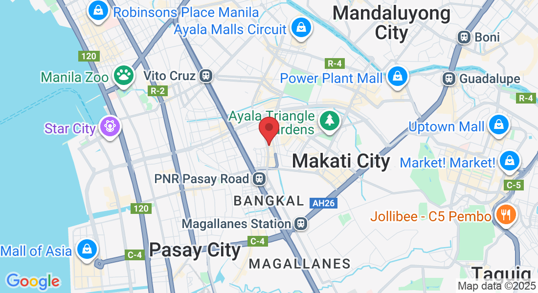 Unit G-H, Ground Floor, Marvin Plaza Building, 2153 Chino Roces Ave, Brgy Pio del Pilar, Makati City, 1230 Metro Manila, Philippines