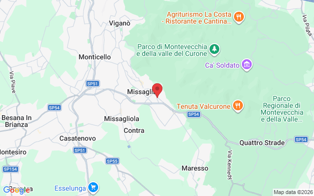 Via delle Suffragette, 2, 23873 Missaglia LC, Italia