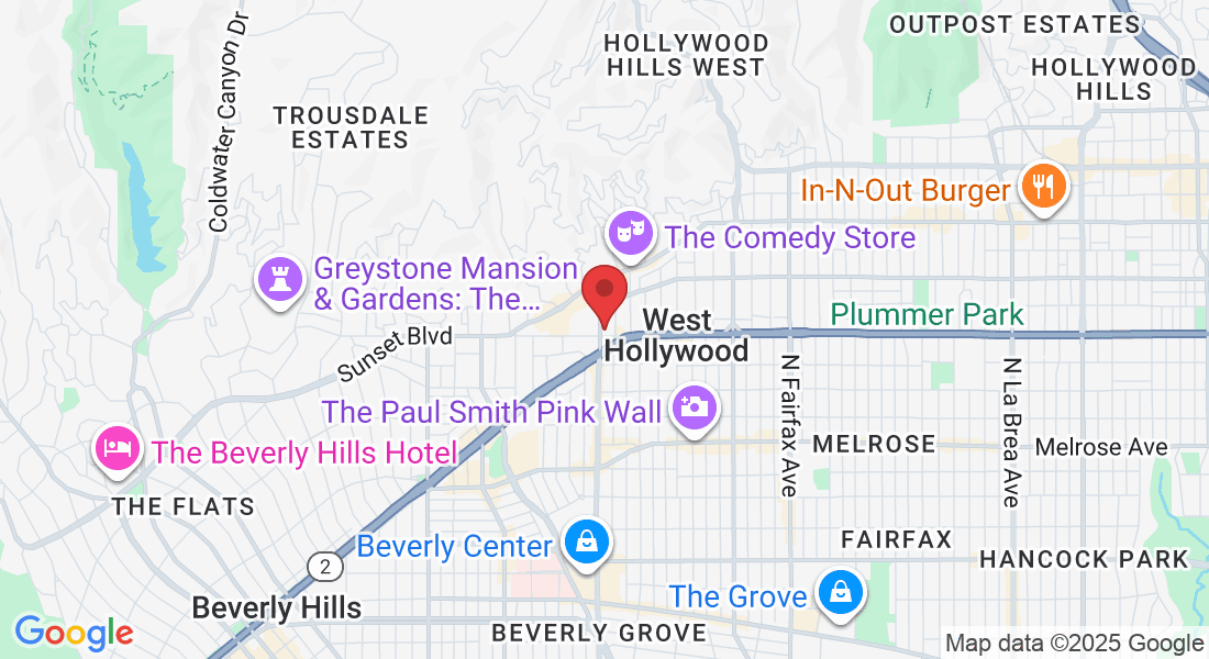 1106 N La Cienega Blvd Suite 206, West Hollywood, CA 90069, USA