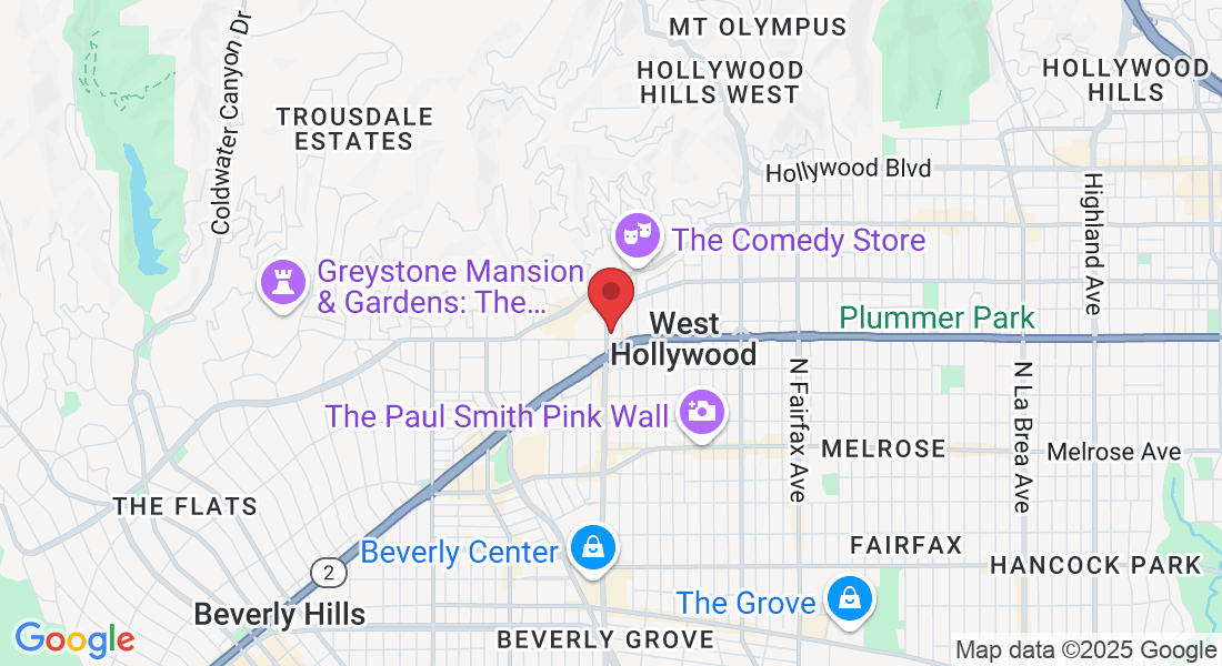 1106 N La Cienega Blvd Suite 206, West Hollywood, CA 90069, USA