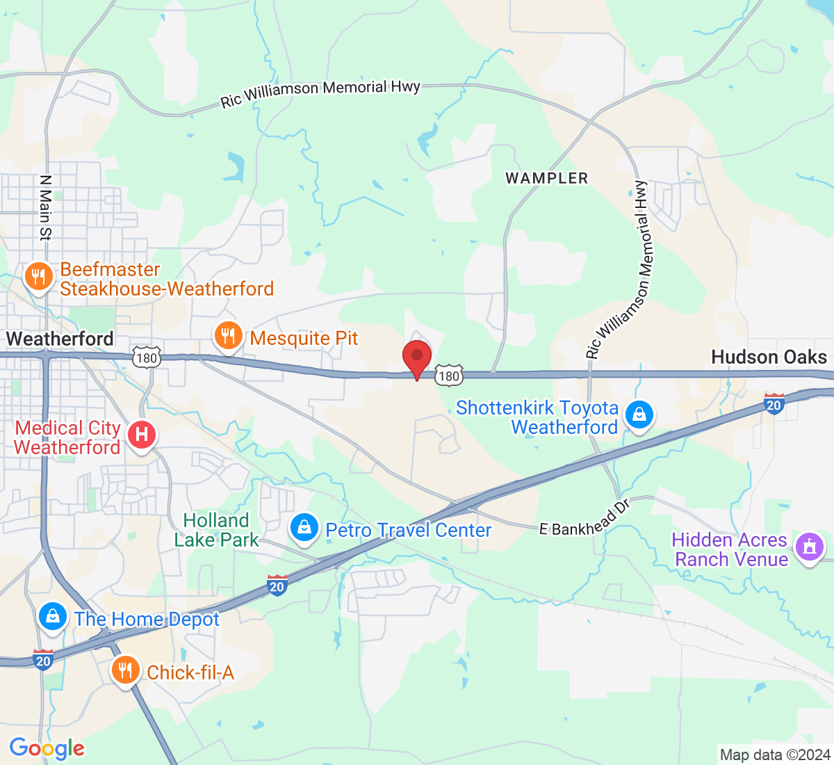 1910 Fort Worth Hwy, Weatherford, TX 76086, USA