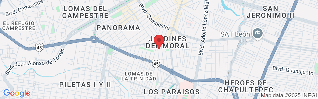 Av. León 302, Jardines del Moral, 37160 León de los Aldama, Gto., México